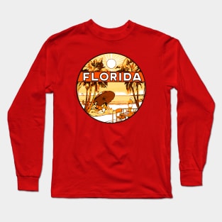 Florida Beach Long Sleeve T-Shirt